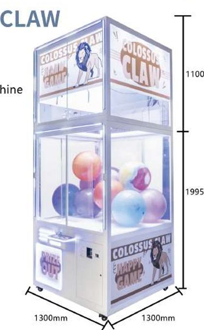 Colossus Claw mega claw machine